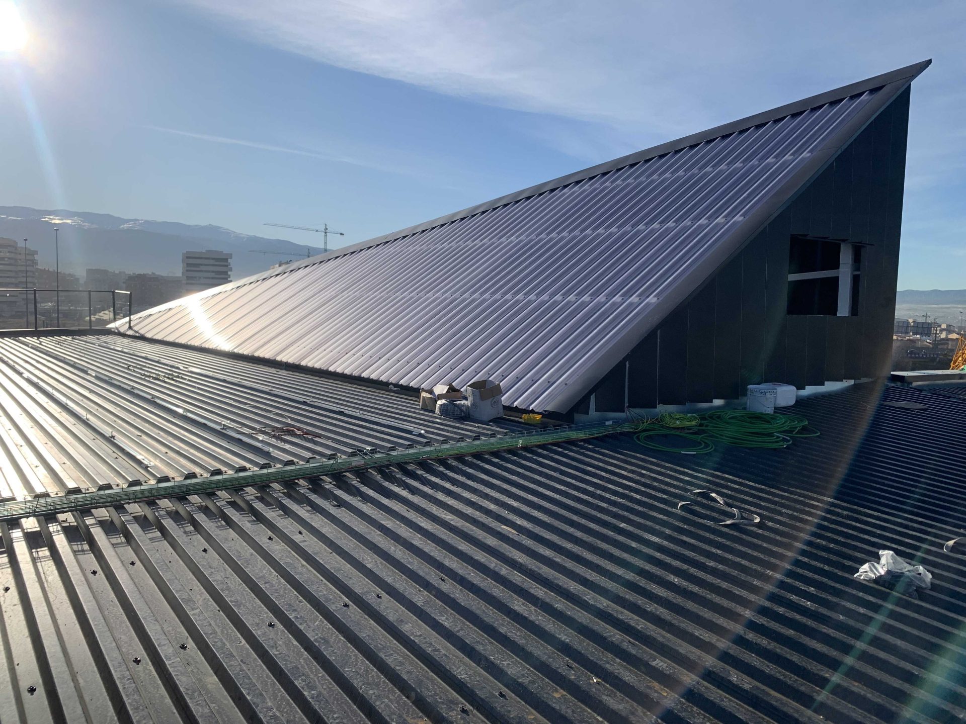Cubiertas metálicas en Granada